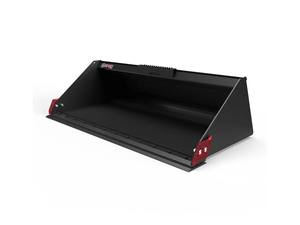 Virnig V50 Low Profile smooth edge and tooth Dirt Buckets for skid steer loaders