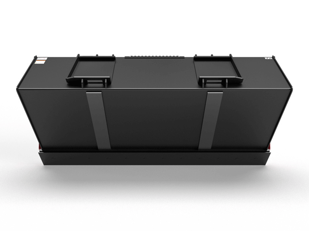 Virnig V50 Low Profile smooth edge and tooth Dirt Buckets for skid steer loaders