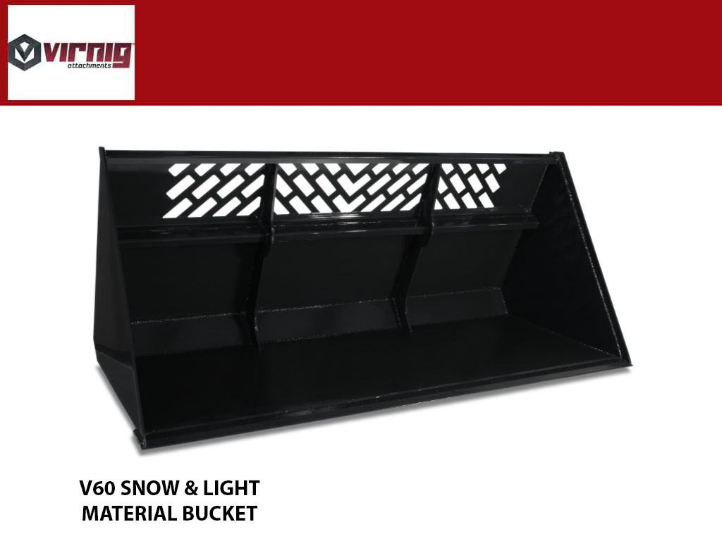 Virnig V60 Snow / Light Material Bucket (SSL) (CTL)