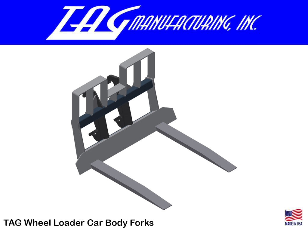 TAG Car Body Forks for Wheel Loaders