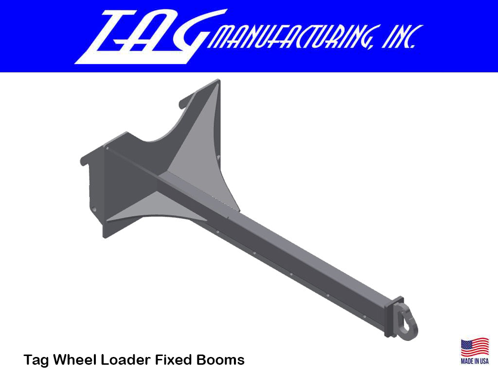 TAGs Fixed Booms for Wheel Loaders