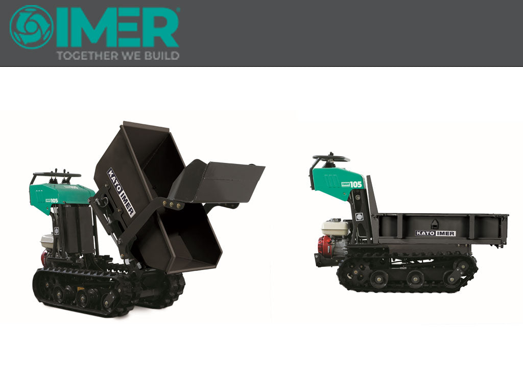 IMER tracker 811 track concrete buggy