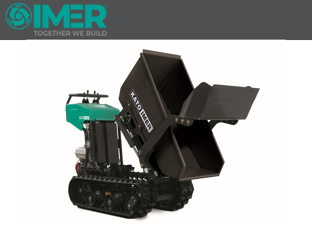 IMER tracker 811 track concrete buggy