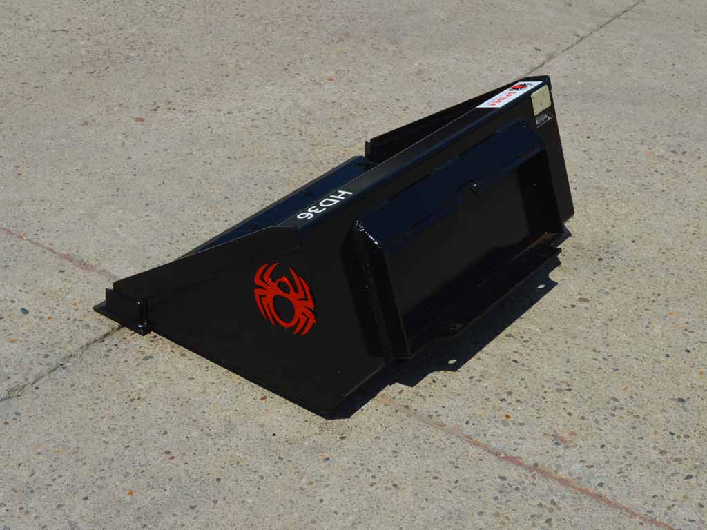 Cucharones de perfil bajo para minicargadora de servicio pesado SPIDER