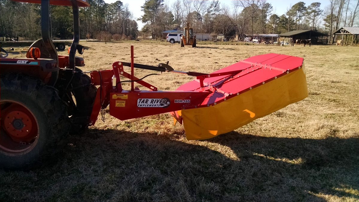 TAR RIVER DRUM MOWER