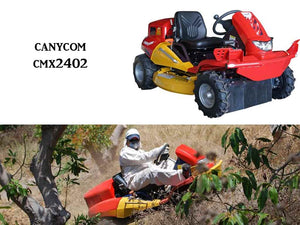 Canycom CMX 2402 ride on brush cutter