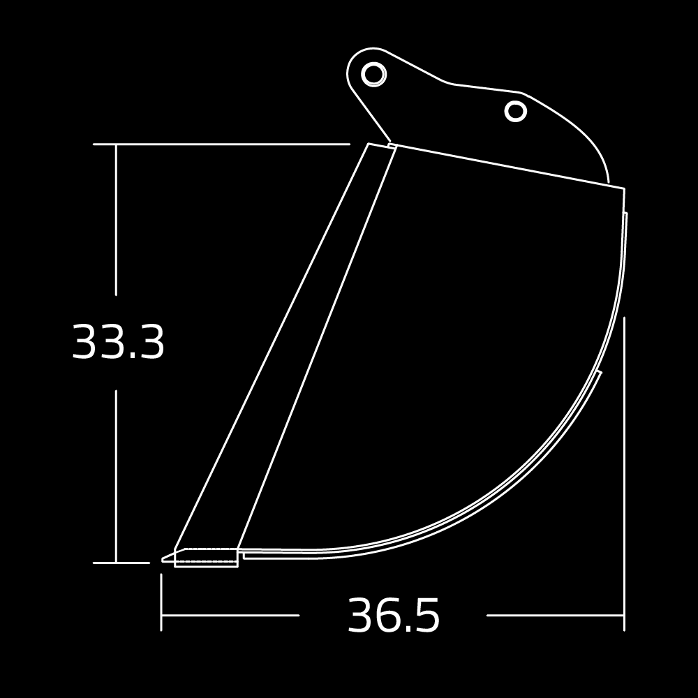 WAIN ROY Trenching / Straight Wall Buckets for Tractor Loader Backhoes Over 16000 lbs.