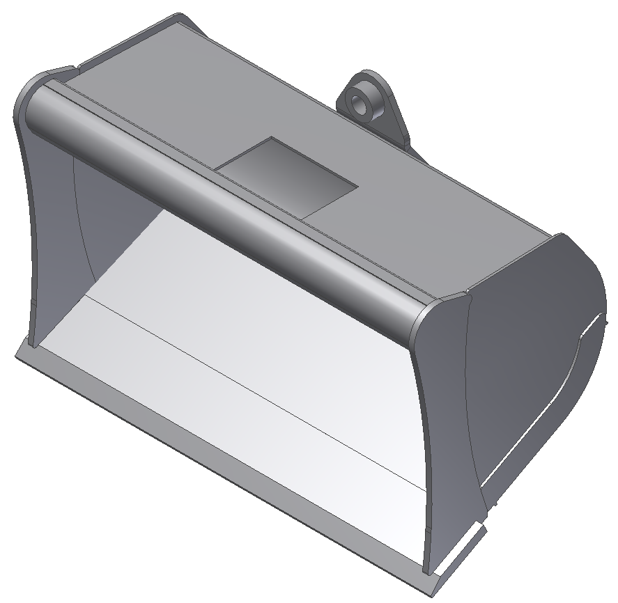 TAG QC38/QC40 quick coupler Ditch Buckets with 3.00" T-pin for 40,000 - 45,000 lbs. excavators