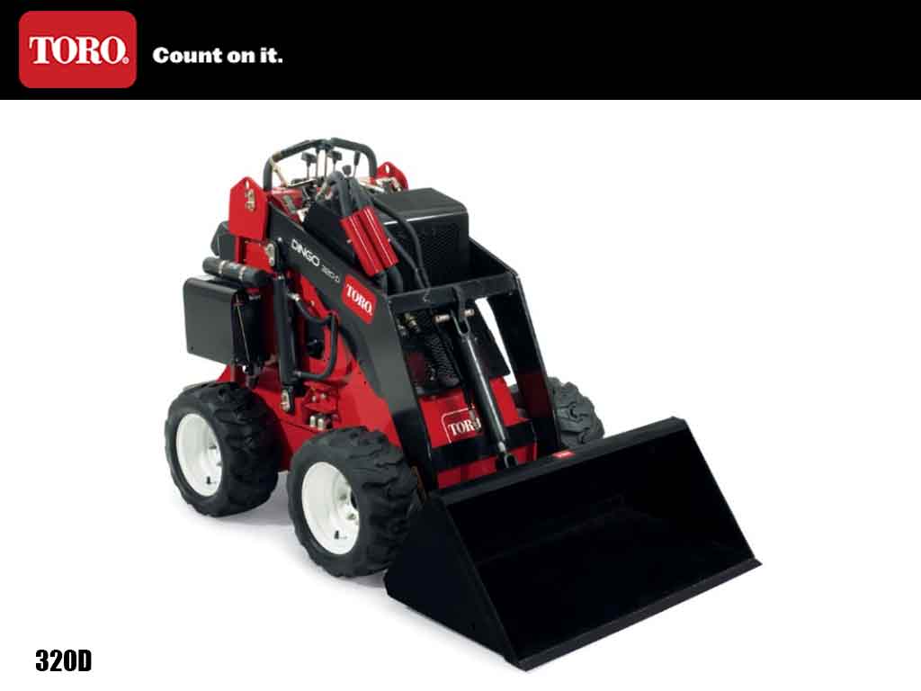 TORO DINGO 320D mini loader