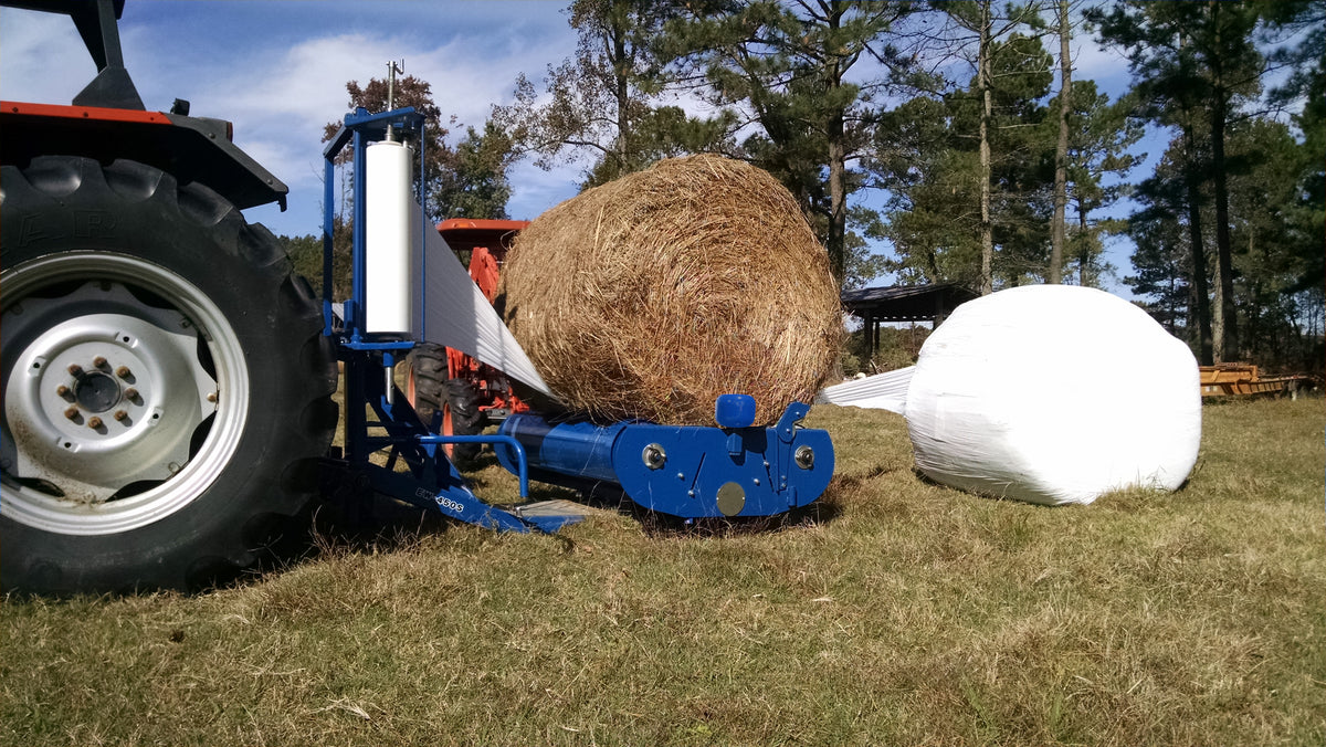TAR RIVER STATIONARY ECONO-WRAP BALE WRAPPER