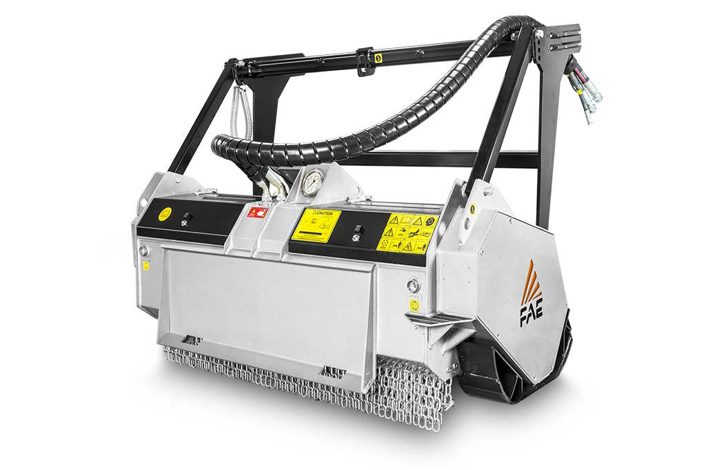 FAE Forestry Mulchers for skid Steer Loaders