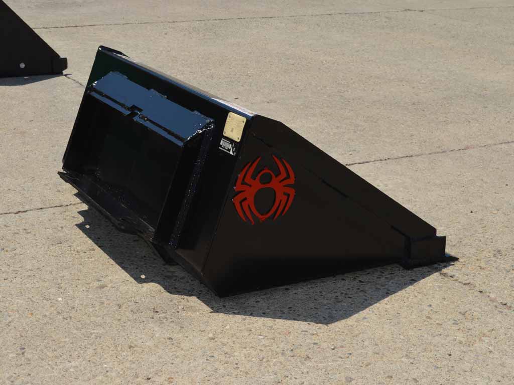 Cucharones de perfil bajo para minicargadora de servicio pesado SPIDER
