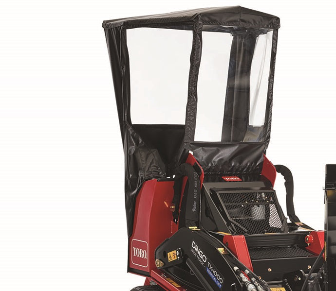 TORO TX1000 snow canopy for mini loader