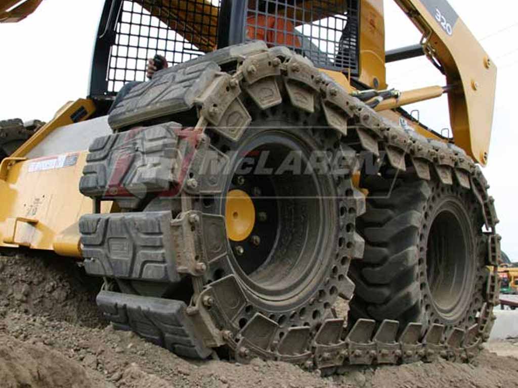 MCLAREN RUBBER OVER THE TIRE TRACKS