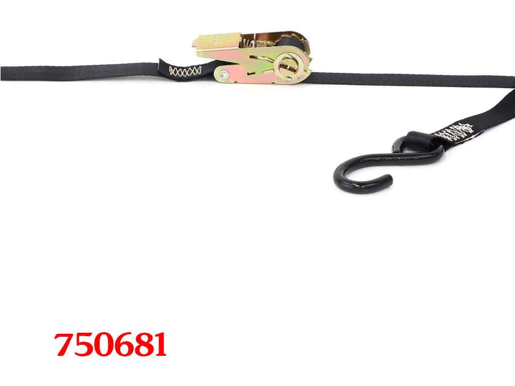 LIQUIDACIÓN - Correa de sujeción con trinquete de alta resistencia de 1 pulgada x 6 pies