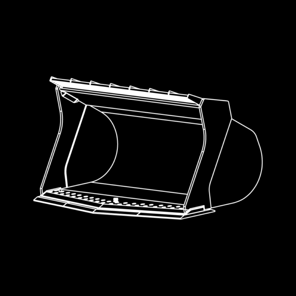 WAIN ROY Wheel Loader bucket, class 7 (4.50 - 5.50 cu. yd.)