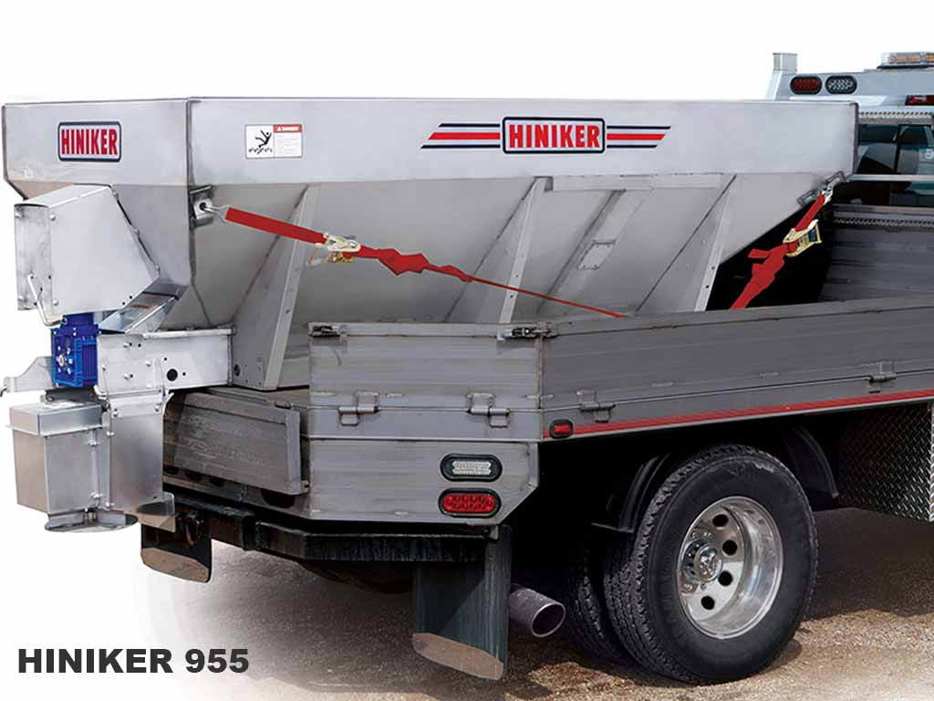 HINIKER Dual-Motor Electric Auger Delivery Spreader