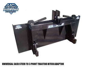 BLUE DIAMOND universal skid steer to 3 point tractor hitch adaptor