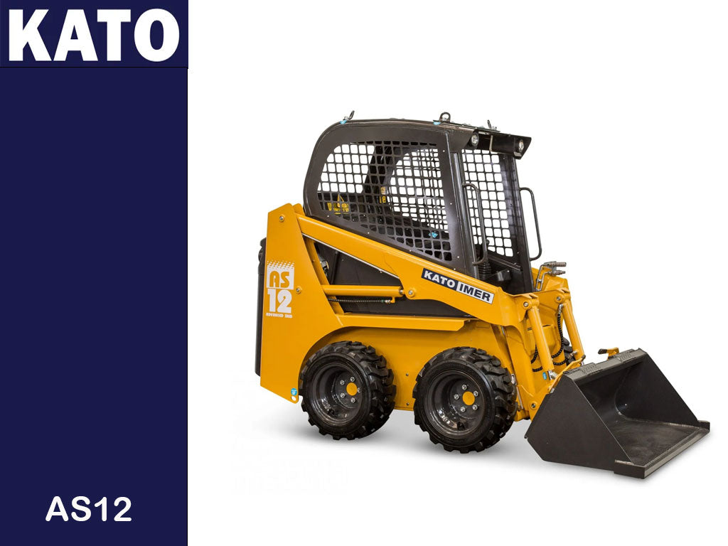 KATO AS12 skid steer loader