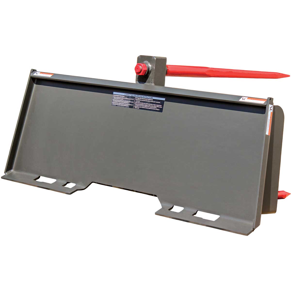 Lanza de pacas GREYWOLF para minicargadora