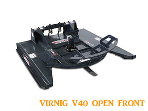 Virnig V40 Rotary Brush Cutter Open Front Deck - Standard Flow (SSL)(CTL)