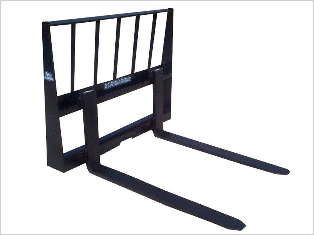 BLUE DIAMOND pallet forks for tractor, 2000 lbs capacity