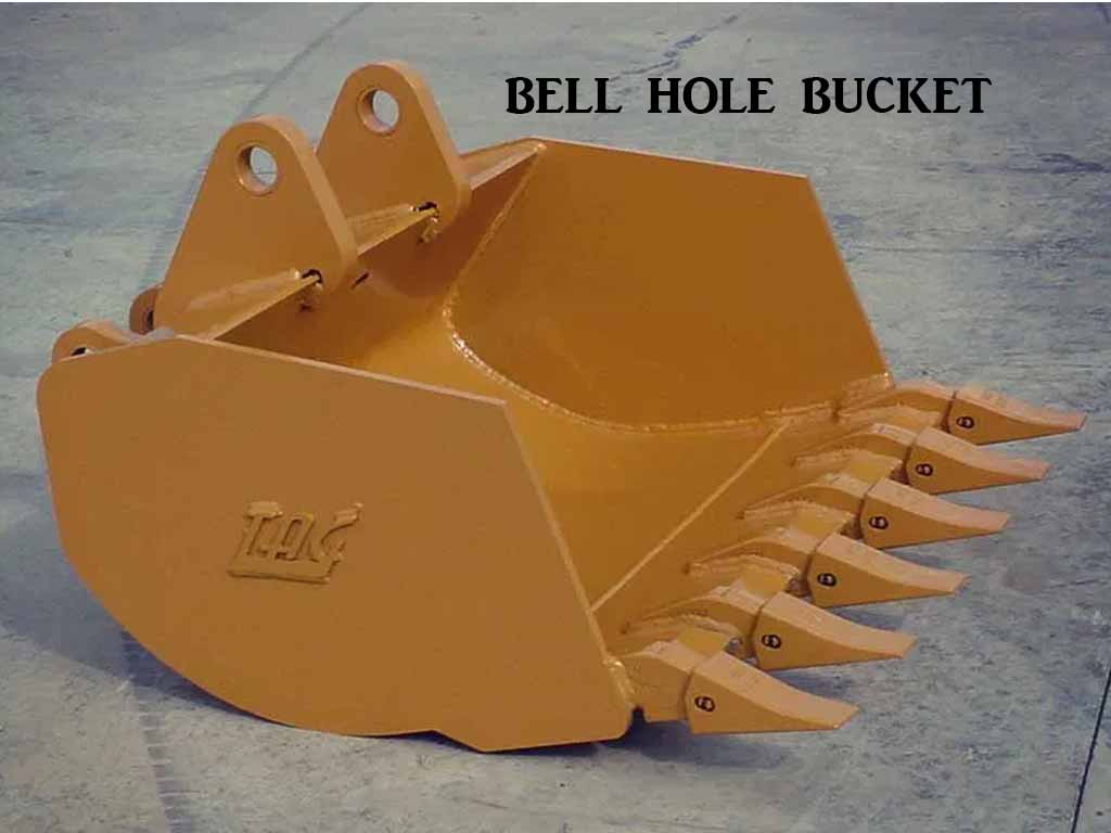 TAG quick coupler Bellhole / Grave Buckets with 1.25" T-pin for 6,000 - 10,000 lbs. excavators