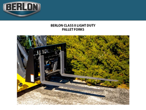 BERLON Class II Light Duty Pallet Forks