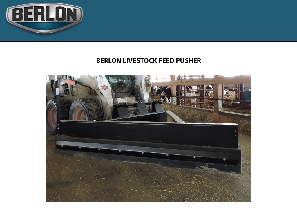 BERLON Livestock Feed Pusher
