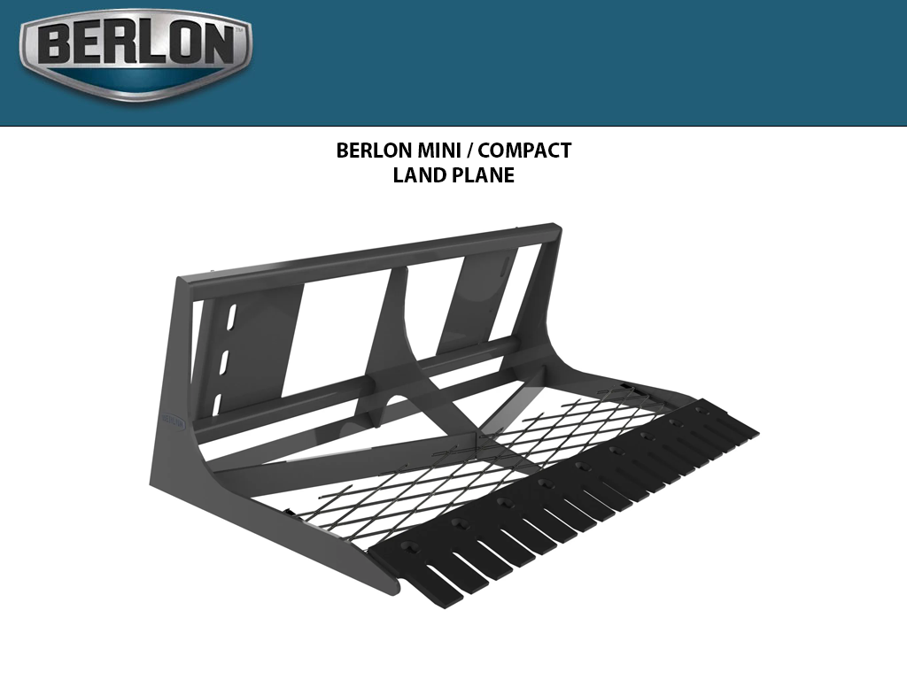 BERLON Mini loader / Compact Tractor Land Plane