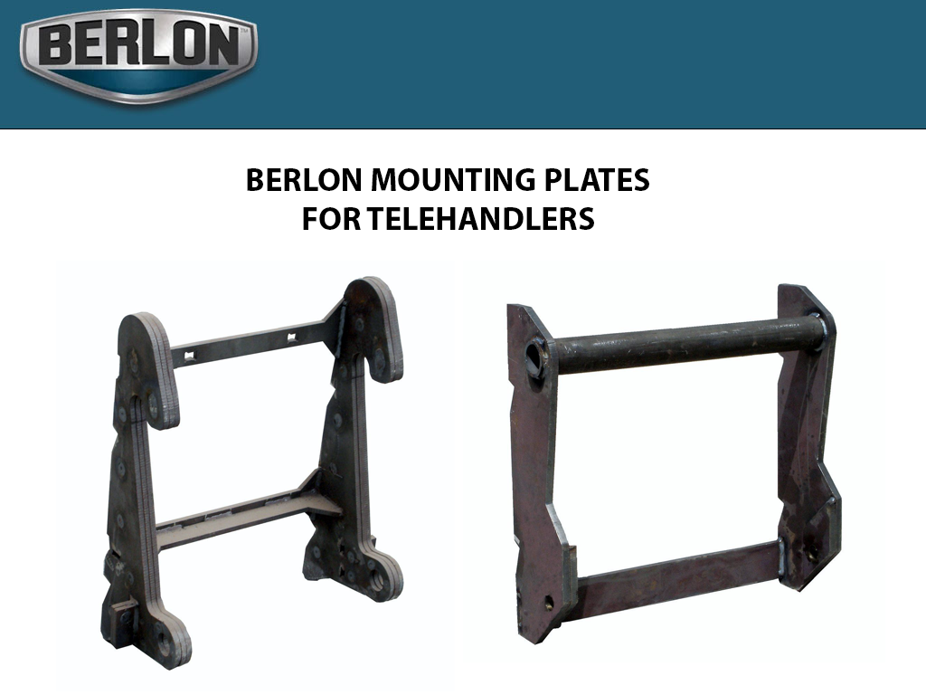 TELEHANDLER: MOUNTING PLATE