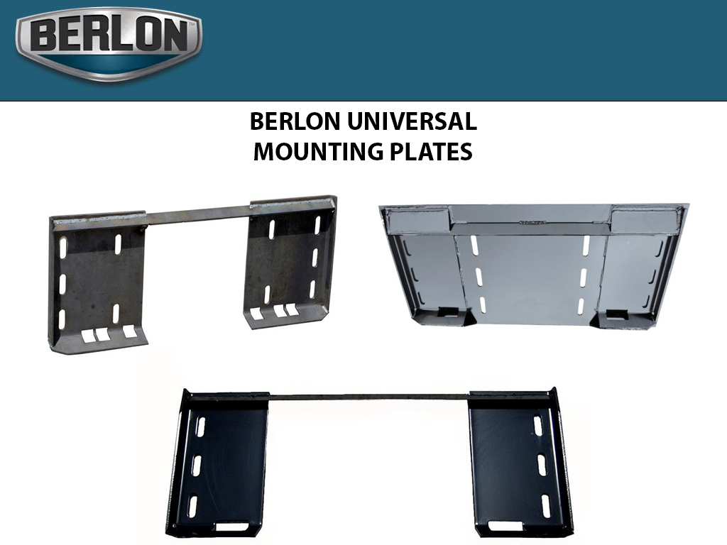 BERLON Soportes universales para minicargadora