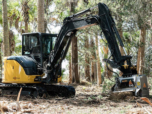 Trituradora forestal FAE BL1/EX-BL1/EX/VT con limitador de mordida para miniexcavadoras, 8000 - 15000 lbs.