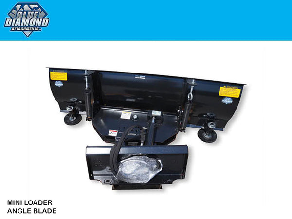 BLUE DIAMOND mini blade for mini loaders and small skid steers