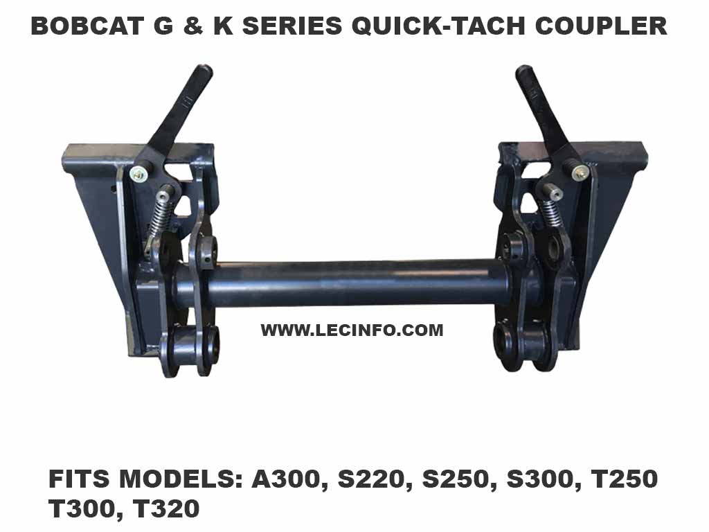 ACOPLADOR DE MONTAJE RÁPIDO BOBCAT SERIE G &amp; K (SSL)(CTL)