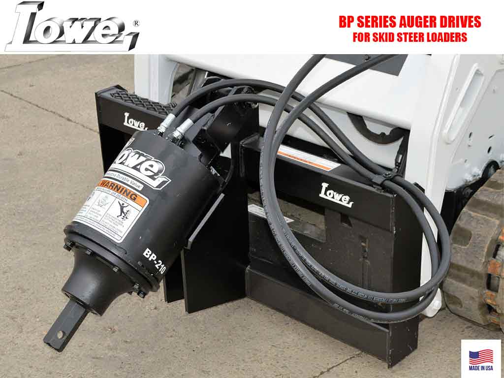 Accionamientos de sinfín BERLON LOWE serie BP para minicargadoras