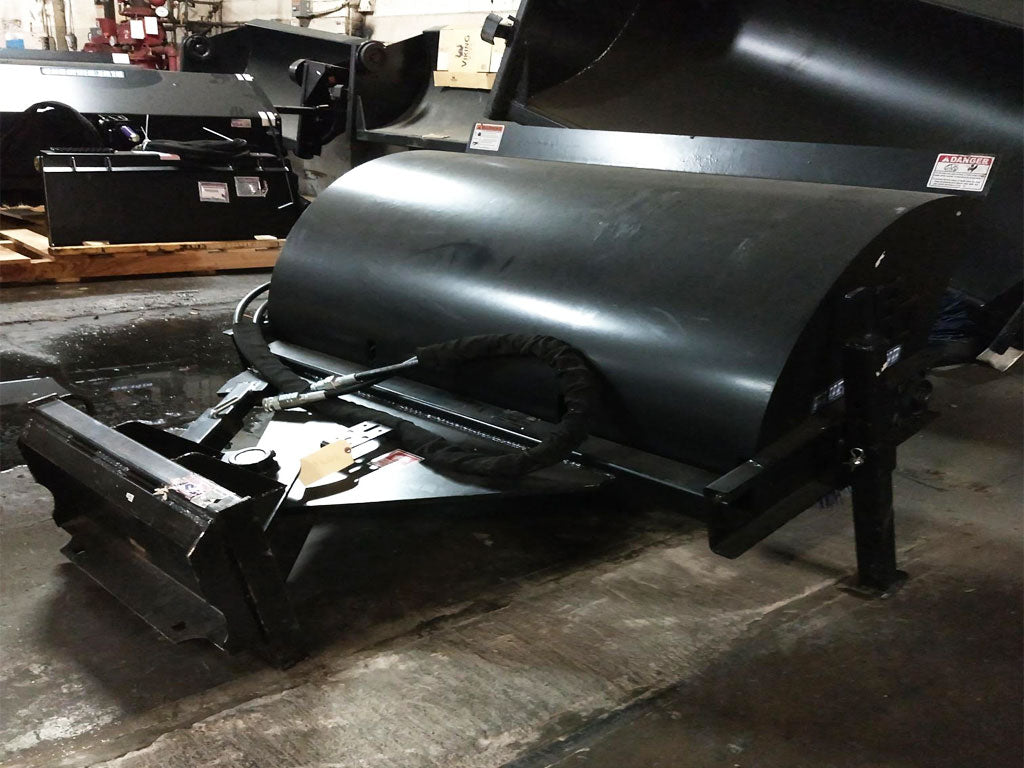 BLUE DIAMOND rotary angle broom for mini loader