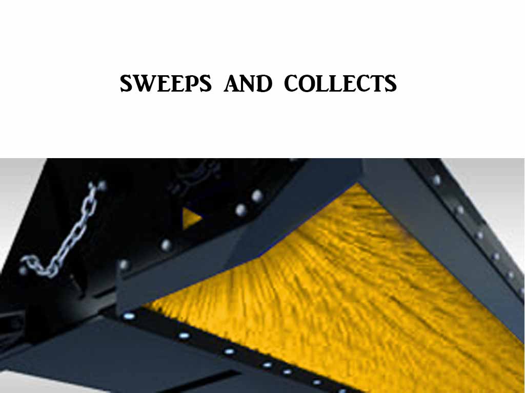 DIGGA Sweeper pick up bucket broom