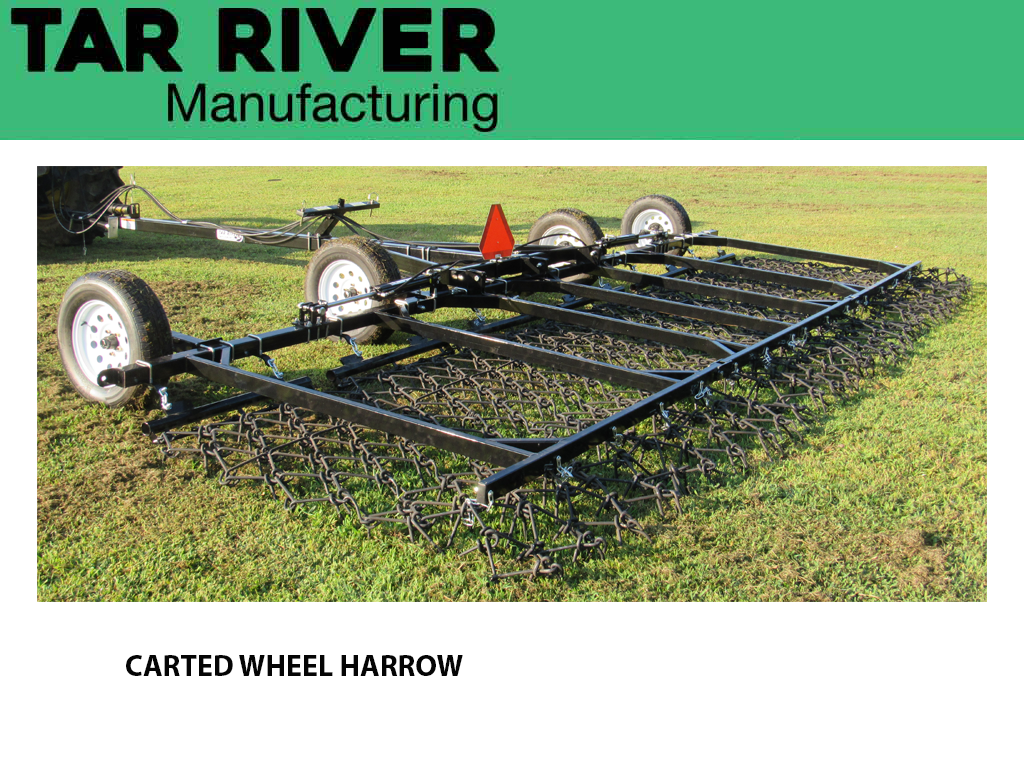 TAR RIVER CARTED CHAIN HARROW TAR RIVER CARTED CHAIN HARROW