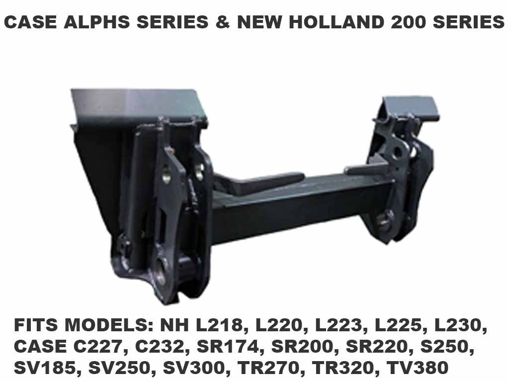ACOPLADOR DE ACOPLAMIENTO RÁPIDO SERIE ALPHA DE CASE Y SERIE NEW HOLLAND 200