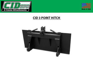 CID 3 Point Hitch Quick attach for Skid Steers
