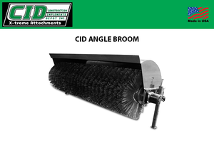 CID Angle Broom for Skid Steers