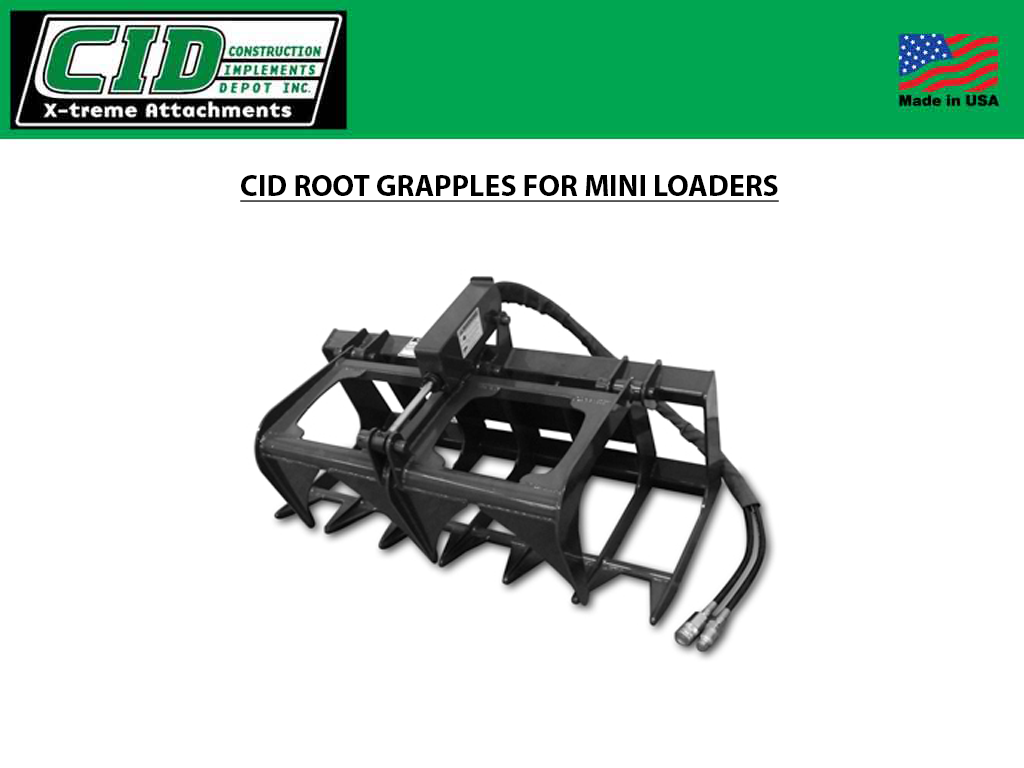 CID Root Grapple For Mini Loaders cid-root-grapple-for-mini-loaders