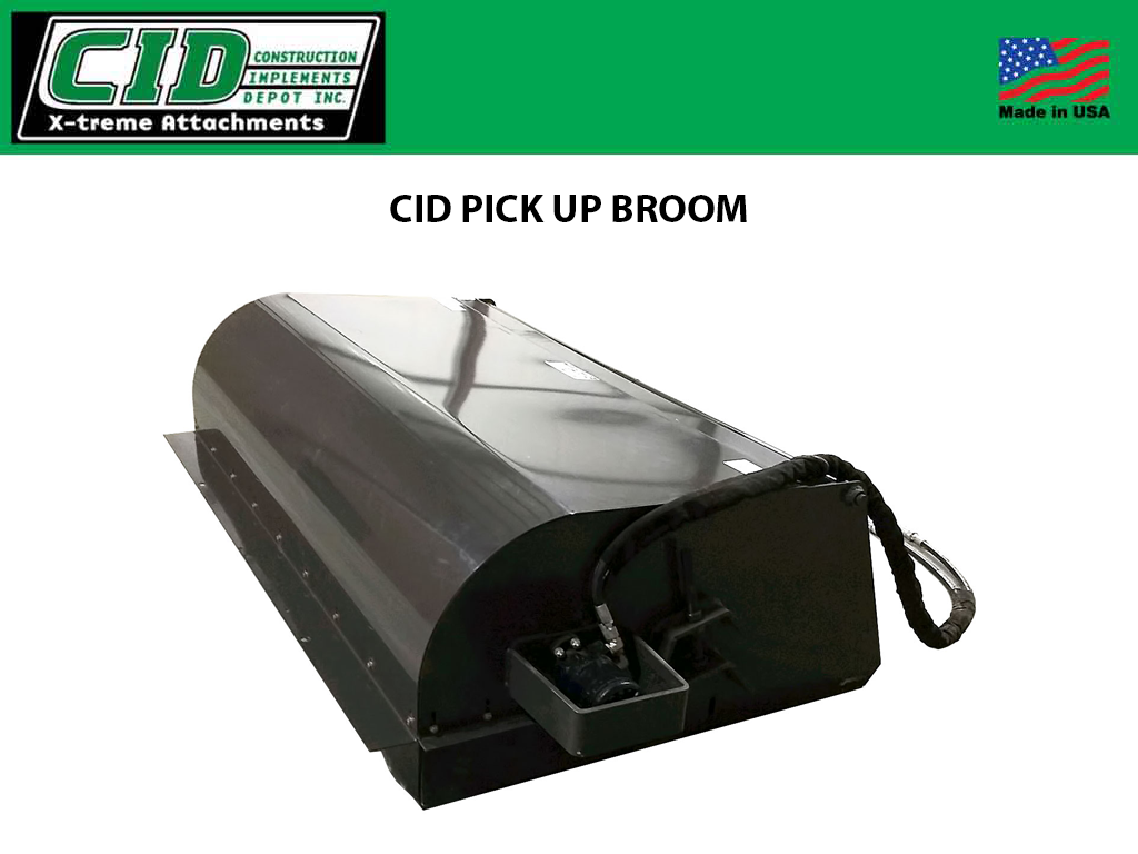 CID Pick up Broom for Mini Loaders