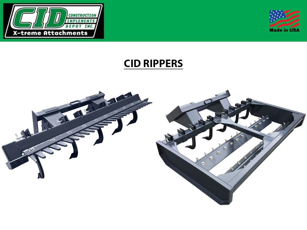 CID Rippers for Skid Steers