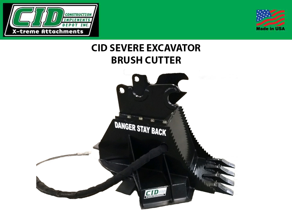 CID Severe Excavator Brush Cutter