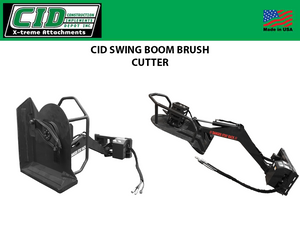 CID Swing Boom Brush Cutter for Skid Steers