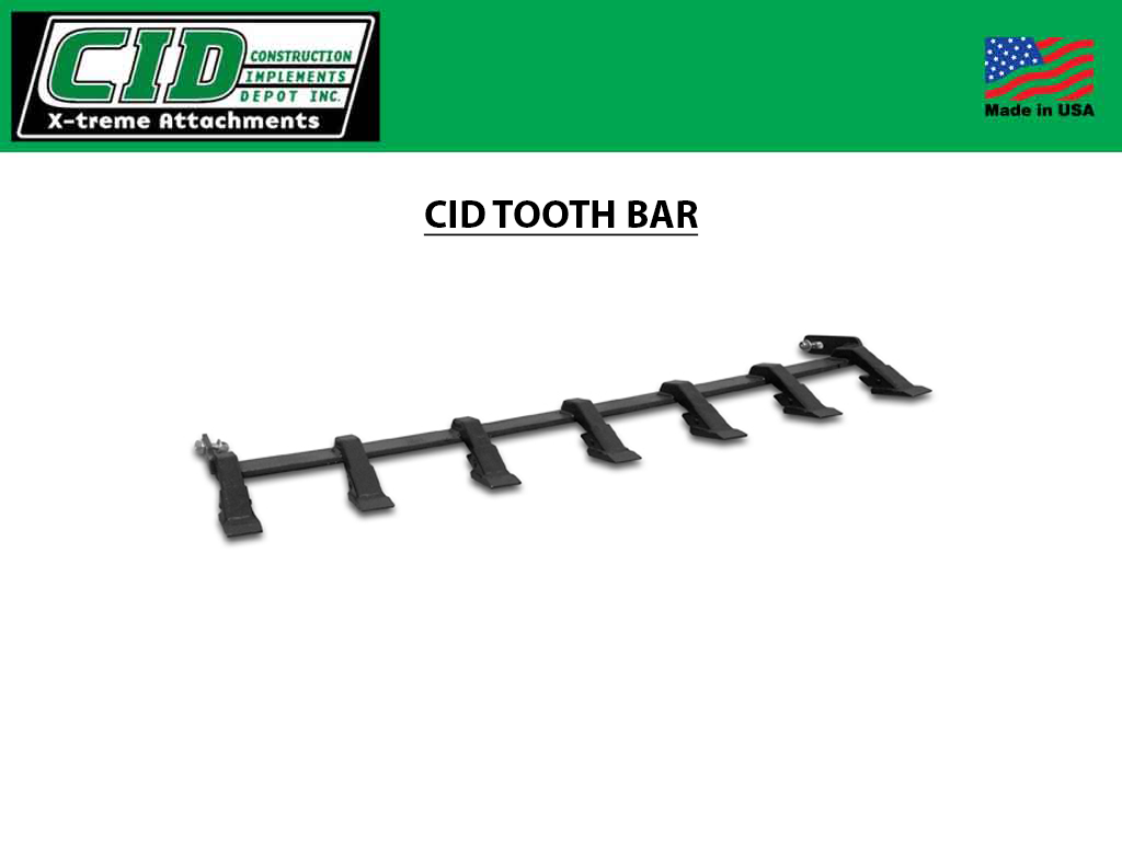 CID Tooth Bars for Skid Steers