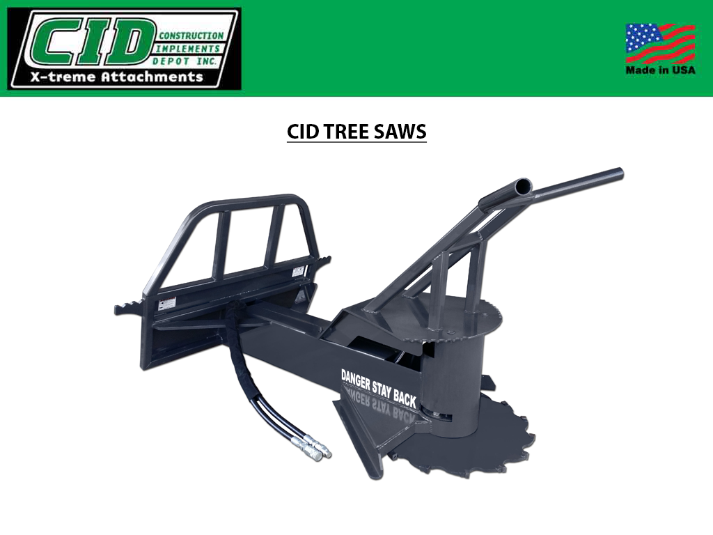 CID Tree saws for Skid Steers