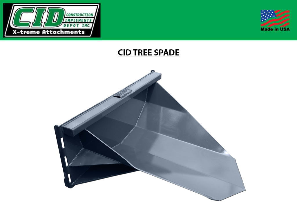 CID Tree Spades for Skid Steers